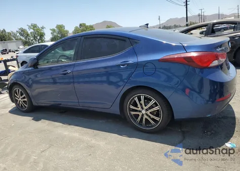 2016 Hyundai Elantra Se z USA, uszkodzony, nr VIN 5NPDH4AEXGH710418